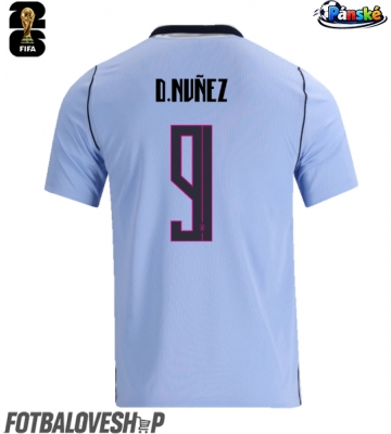 Uruguay Darwin Nunez #9 Domácí Dres MS 2026 Krátký Rukáv